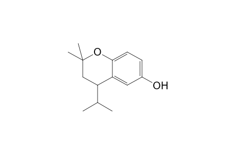 2H-1-benzopyran-6-ol, 3,4-dihydro-2,2-dimethyl-4-(1-methylethyl)-