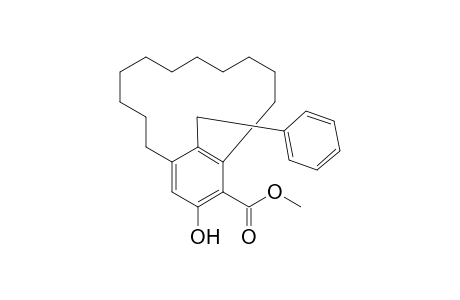 13-(Methoxycarbonyl)-14-hydroxy-17-benzyl[11]metacyclophane
