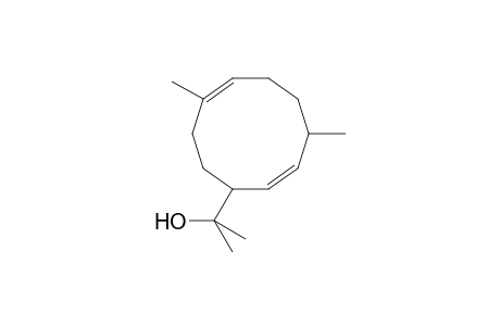 4,10-Dimethyl-7-(1'-methyl-1'-hydroxyethyl)-cyclodeca-1(10),5-diene