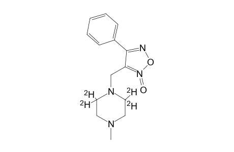 3-[(4-METHYL-2,2,6,6-TETRADEUTERIOPIPERAZINE-1-YL)-METHYL]-N-2-OXIDE-4-PHENYL-1,2,5-OXADIAZOLE