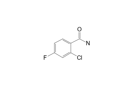 2-Chloro-4-fluorobenzamide