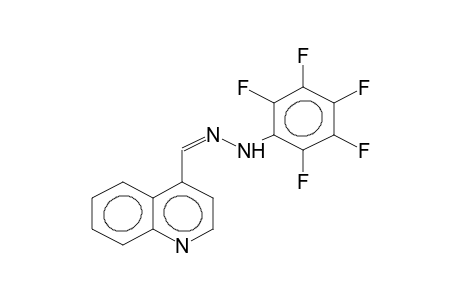 4-pentafluorophenylhydrazonomethylquinoline