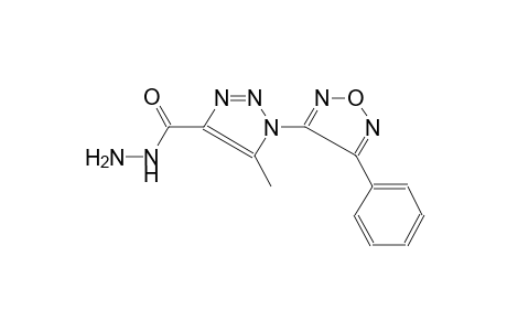 1H-1,2,3-triazole-4-carboxylic acid, 5-methyl-1-(4-phenyl-1,2,5-oxadiazol-3-yl)-, hydrazide