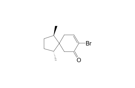 rac-8-Bromo-1,4-dimethylspiro[4.5]dec-8-en-7-one