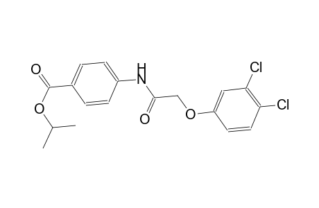 isopropyl 4-{[(3,4-dichlorophenoxy)acetyl]amino}benzoate