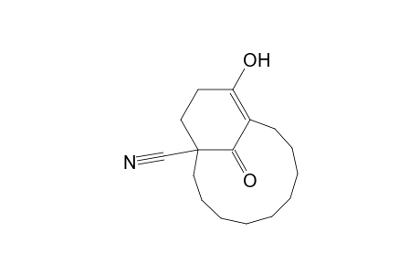 Bicyclo[9.3.1]pentadec-11-ene-1-carbonitrile, 12-hydroxy-15-oxo-