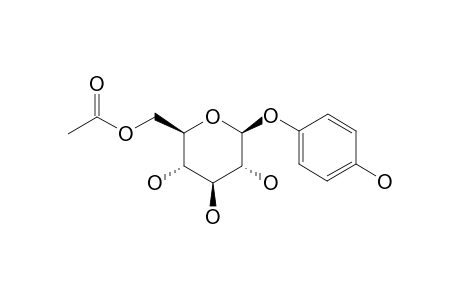 PARA-HYDROXYPHENYL-6-ACETOXY-BETA-D-GLUCOPYRANOSIDE
