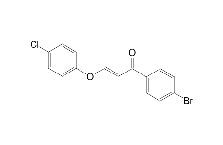 (2E)-1-(4-Bromophenyl)-3-(4-chlorophenoxy)-2-propen-1-one