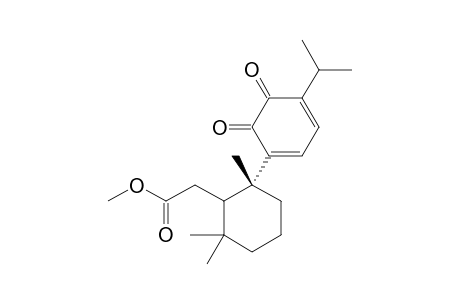 METHYL-2-(2,3-DIOXO-4-ISOPROPYL-PHENYL)-2,6,6-TRIMETHYL-CYCLOHEXYL-ETHANOATE