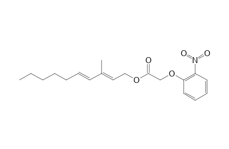 3-METHYL-2-XI,4E-DECADIENYL-(2-NITROPHENOXY)-ACETATE