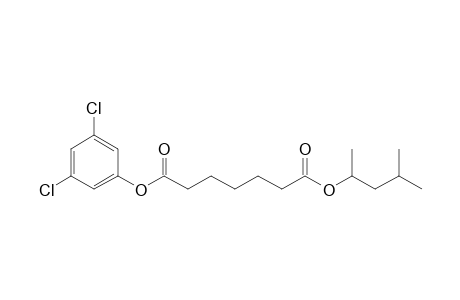 Pimelic acid, 3,5-dichlorophenyl 4-methylpent-2-yl ester