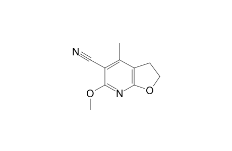 6-methoxy-4-methyl-2,3-dihydrofuro[3,2-e]pyridine-5-carbonitrile