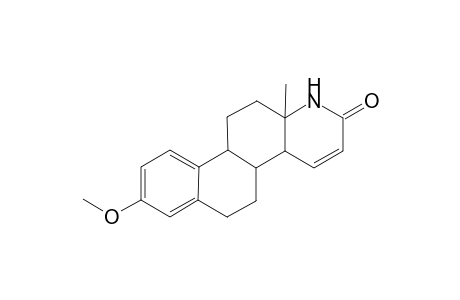3-Methoxy-17-aza-d-homo-1,3,5(10),15-estratetraen-17a-one