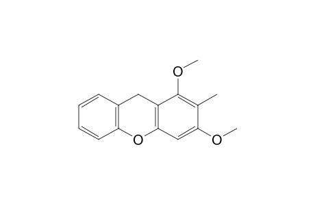 9H-Xanthene, 1,3-dimethoxy-2-methyl-