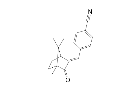 4-[(E)-(4,7,7-Trimethyl-3-oxobicyclo[2.2.1]hept-2-ylidene)methyl]-benzonitrile
