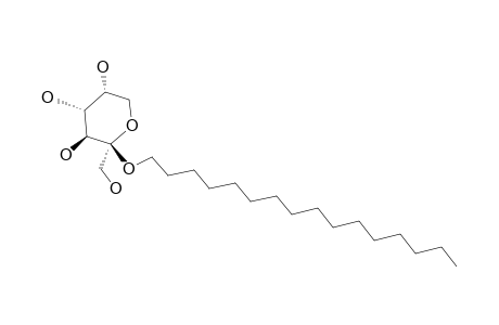 HEXADECYL-1-O-BETA-D-FRUCTOPYRANOSIDE