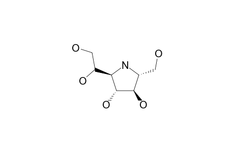 2,5-DIDEOXY-2,5-IMINO-D,L-GLYCERO-D-MANNO-HEPTITOL;HOMO-2R,5R-BIS-(HYDROXYMETHYL)-3R,4R-DIHYDROXYPYRROLIDINE