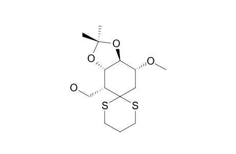 (3AR)-7C-METHOXY-2,2-DIMETHYL-(3AR,7AT)-3A,4,7,7A-TETRAHYDRO-6H-SPIRO-[BENZO-[1,3]-DIOXOLE-5,2'-[1,3]-DITHIAN]-4T-YL)-METHANOL