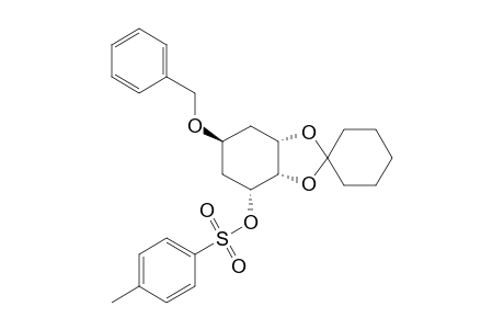 (-)-(1R,2R,4R,6R)-1,2-Cyclohexylidenedioxy-4-benzyl-6-(4'-methylphenylsulfonyloxy)cyclohexane