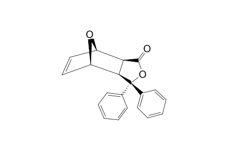 5,5-Diphenyl-4,10-dioxa-exo-tricyclo-[5.2.0(2,6)]-dec-8-en-3-one