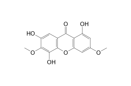 9H-Xanthen-9-one, 1,5,7-trihydroxy-3,6-dimethoxy-