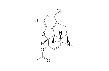 1-CHLORO-O(6)-MONOACETYL-MORPHINE
