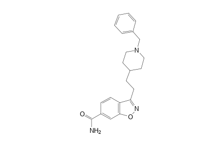 3-[2-(1-benzyl-4-piperidyl)ethyl]-1,2-benzoxazole-6-carboxamide