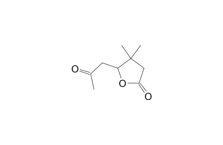 4,4-Dimethyl-5-(2-oxopropyl)dihydro-2(3H)-furanone