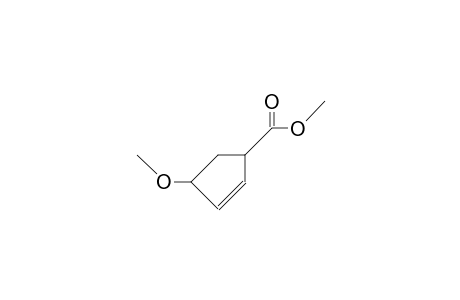 cis-4-Methoxy-2-cyclopentene-1-carboxylic acid, methyl ester
