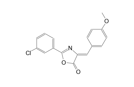 5(4H)-oxazolone, 2-(3-chlorophenyl)-4-[(4-methoxyphenyl)methylene]-,(4Z)-