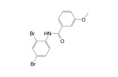 N-(2,4-dibromophenyl)-3-methoxybenzamide