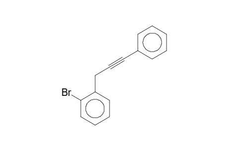 1-Bromo-2-(3-phenyl-2-propynyl)benzene
