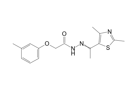 2,4-Dimethyl-5-thiazolone-N-(3-methylphenoxyacetyl) hydrazone