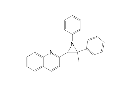 2-(3-Methyl-1,3-diphenyl-2-aziridinyl)quinoline