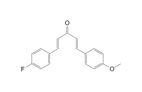 (1E,4E)-1-(4-Fluorophenyl)-5-(4-methoxyphenyl)penta-1,4-dien-3-one