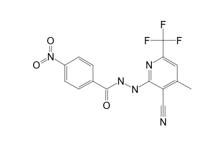 N'-[3-cyano-4-methyl-6-(trifluoromethyl)pyridin-2-yl]-4-nitrobenzohydrazide