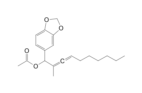 1-(Benzo[d][1,3]dioxol-5-yl)-2-methyldeca-2,3-dienyl Acetate