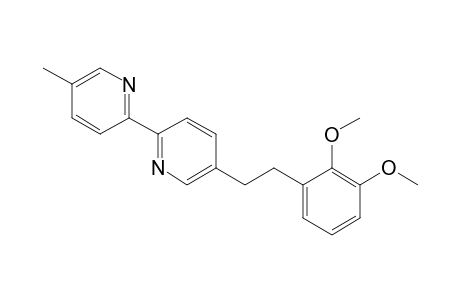 5-[2-(2,3-Dimethoxyphenyl)ethyl]-5'-methyl-2,2'-bipyridine