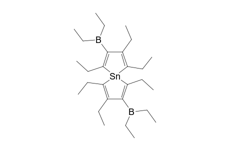 1,3,4,6,8,9-HEXAETHYL-2,7-BIS-(DIETHYLBORYL)-5-STANNASPIRO-[4.4]-NONA-1,3,6,8-TETRAENE