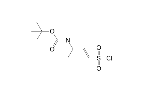N-[(E)-3-chlorosulfonyl-1-methyl-prop-2-enyl]carbamic acid tert-butyl ester