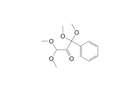 1,1,3,3-Tetramethoxy-1-phenyl-2-propanone