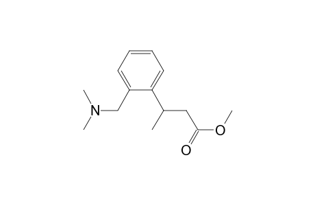 Methyl 3-[2-Dimethylaminomethylphenyl]butanoate