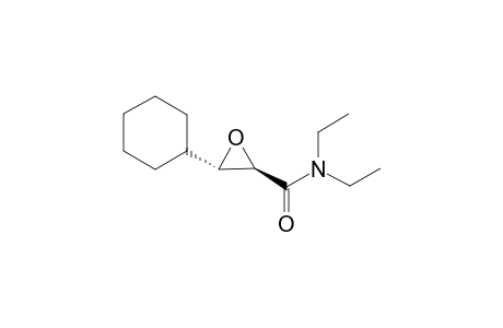 trans-N,N-Diethyl-3-cyclohexyl-2,3-epoxypropionamide
