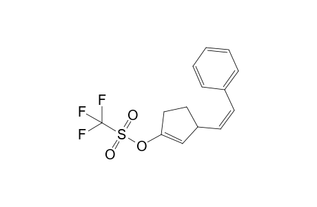 3-[(Z)-2-Phenylethenyl]-1-cyclopenten-1-yl trifluoromethanesulfonate