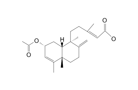 2ALPHA-ACETOXY-CIS-CLERODA-3,13(Z),8(17)-TRIEN-15-OIC_ACID