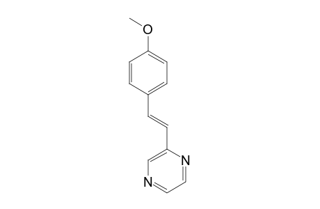 (E)-2-[2-(4-Methoxyphenyl)ethenyl]pyrazine