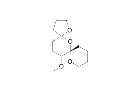 (5R,7S,13R)-13-methoxy-4,6,8-trioxadispiro[4.1.5^{7}.3^{5}]pentadecane