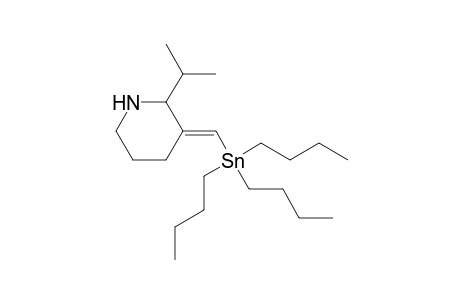 Tributyl-[(E)-(2-isopropyl-3-piperidylidene)methyl]stannane