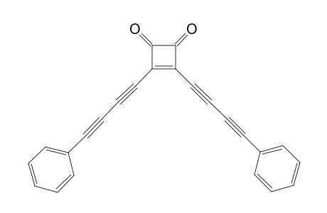 3,4-BIS-(4-PHENYL-1,3-BUTADIYNYL)-3-CYCLOBUTENE-1,2-DIONE