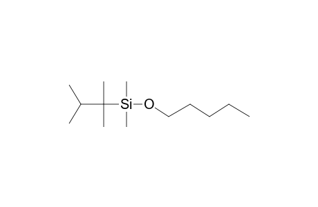 Dimethyl(pentyloxy)(1,1,2-trimethylpropyl)silane